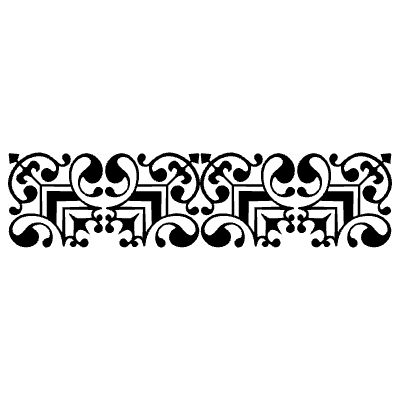 Caslon Frame Continuous 8 Element from Type Ornaments Set