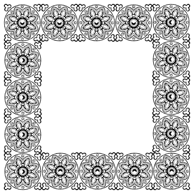 Caslon Frames 4 Element from Type Ornaments Set