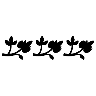 Garamond Frame Continuous 12 Element from Type Ornaments Set