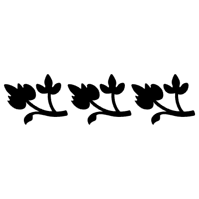 Garamond Frame Continuous 13 Element from Type Ornaments Set