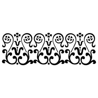 Garamond Frame Continuous 2 Element from Type Ornaments Set