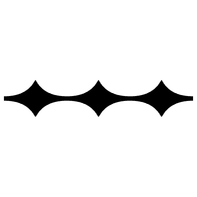 Garamond Frame Continuous 8 Element from Type Ornaments Set