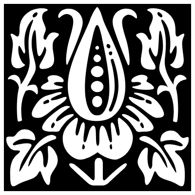 Garamond Frame Element 17 Element from Type Ornaments Set