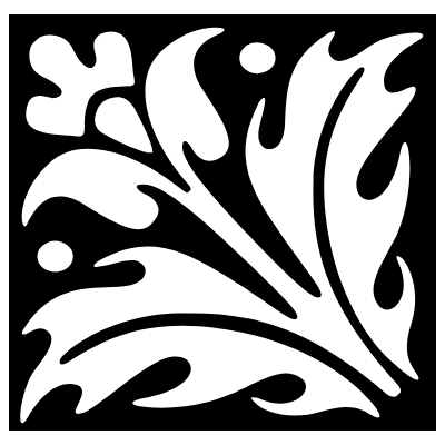 Garamond Frame Element 20 Element from Type Ornaments Set