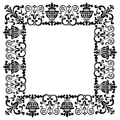 Garamond Frames 1 Element from Type Ornaments Set