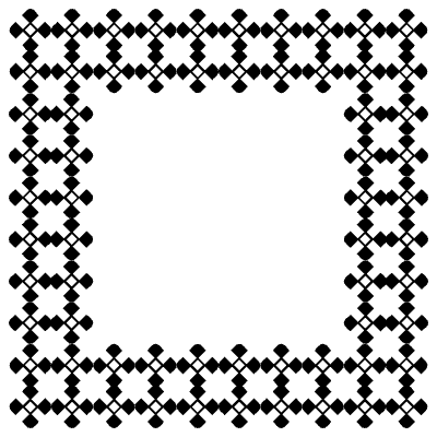 Garamond Frames 12 Element from Type Ornaments Set