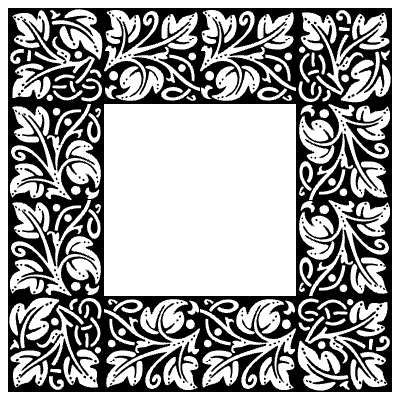 Garamond Frames 7 Element from Type Ornaments Set