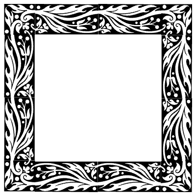 Garamond Frames 8 Element from Type Ornaments Set
