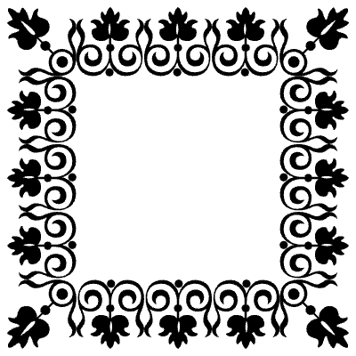 Garamond Frames 9 Element from Type Ornaments Set