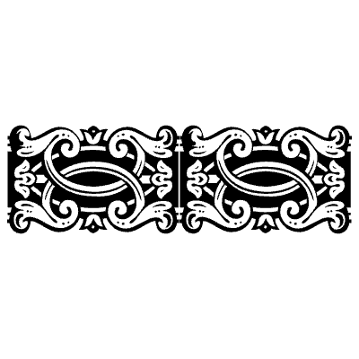 Georgia Frame Element 13 Element from Type Ornaments Set