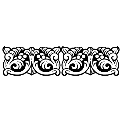 Goudy Frame Continous 1 Element from Type Ornaments Set