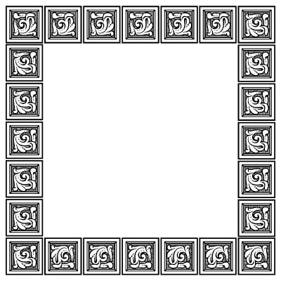 Goudy Frames 2 Element from Type Ornaments Set