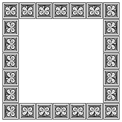 Goudy Frames 3 Element from Type Ornaments Set