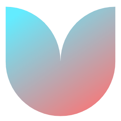 Geometric Shape Abstract 7 Element from Gradient Shapes Set