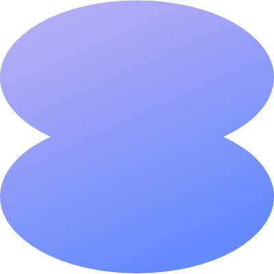 Geometric Shape Circle 4 Element from Gradient Shapes Set