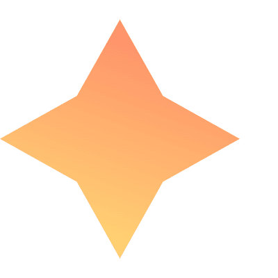 Geometric Shape Star 2 Element from Gradient Shapes Set