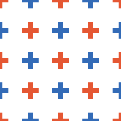 Pattern Cross Dot Color Element from Patterns Set