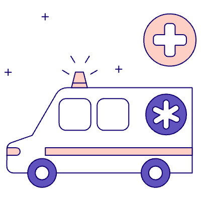 Ambulance Illustration from Bangalore - Pro Set