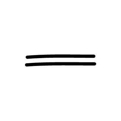 Line Highlight Double Underline 1 Element from Variable Scribbles Set