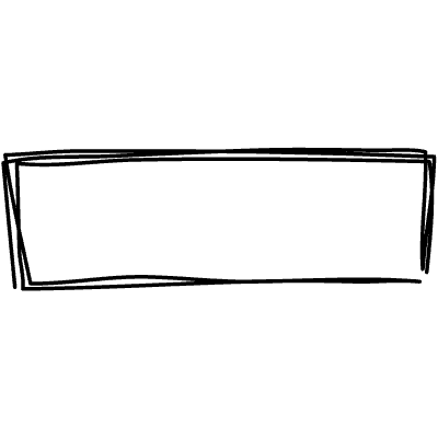 Line Highlight Scribble Rectangle 1 Element from Variable Scribbles Set