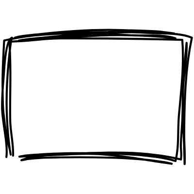 Line Highlight Scribble Rectangle 2 Element from Variable Scribbles Set