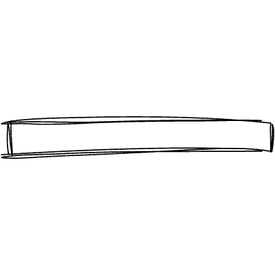 Line Highlight Scribble Rectangle 4 Element from Variable Scribbles Set