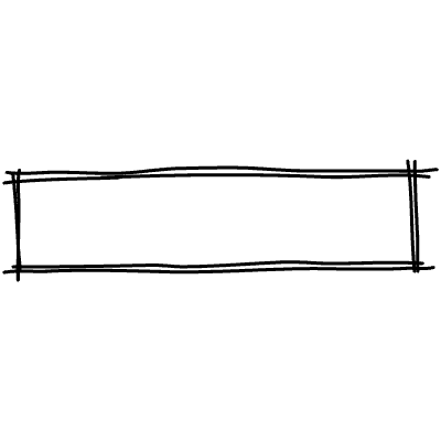Line Highlight Scribble Rectangle Element from Variable Scribbles Set