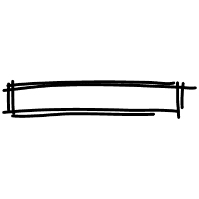 Line Highlight Scribble Rectangle 5 Element from Variable Scribbles Set