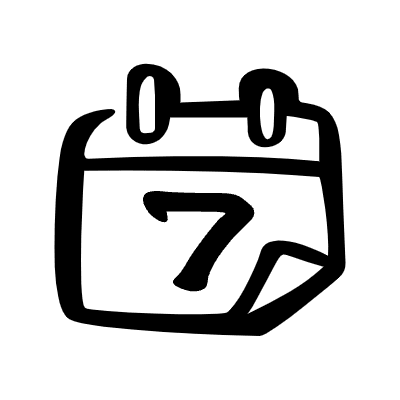 Calendar Element from Beveled Scribbles Set