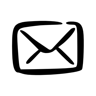 Email Envilope Element from Beveled Scribbles Set