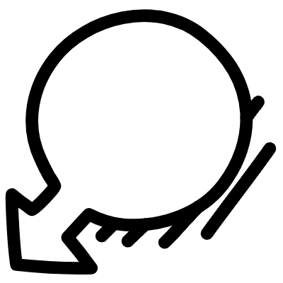 Line Bubble Point 1 Element from Variable Scribbles Set