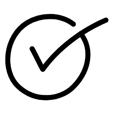 Line Check Circle Element from Variable Scribbles Set