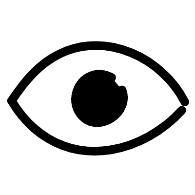 Line Eye Element from Variable Scribbles Set