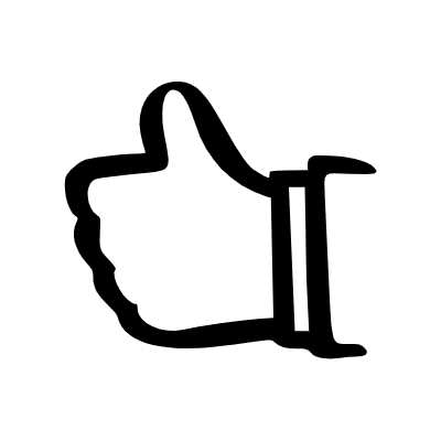 Thumbup Element from Beveled Scribbles Set