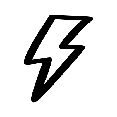 Thunder Element from Beveled Scribbles Set