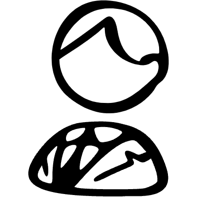 User Person Element from Beveled Scribbles Set