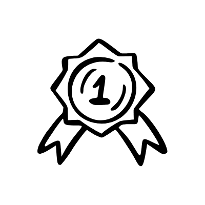 Achievement Badge Element from Beveled Scribbles Set