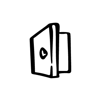 Door Open Element from Beveled Scribbles Set