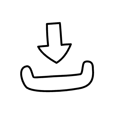 Line Download Non Filled Element from Variable Scribbles Set