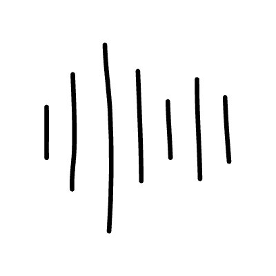 Line Wave Lines Element from Variable Scribbles Set