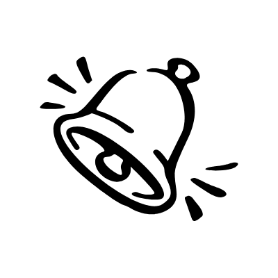 Nitification Ringtone Bell Element from Beveled Scribbles Set
