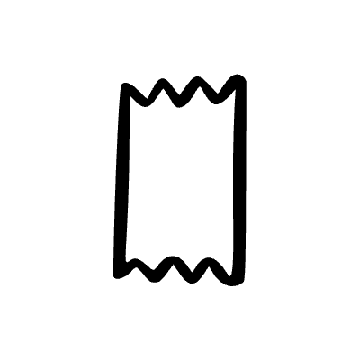 Sticker Tape 1 Element from Beveled Scribbles Set