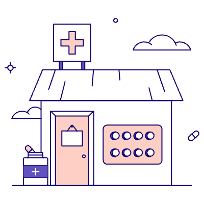 Pharmacy Illustration from Bangalore - Pro Set