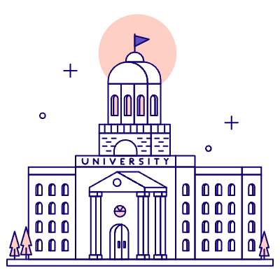 University Illustration from Bangalore - Pro Set