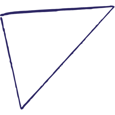 Minimalist Triangle 1 Element from Inked Shapes Set