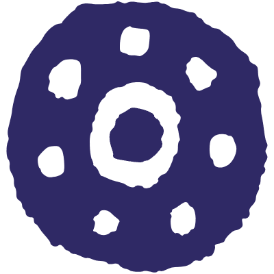 Manmade Filled Bearing Element from Inked Shapes Set