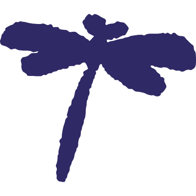 Nature Animal Dragonfly Element from Inked Shapes Set