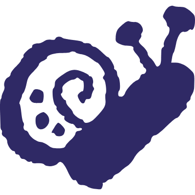 Nature Animal Snail Element from Inked Shapes Set