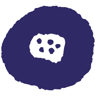 Nature Flowers 1 Element from Inked Shapes Set