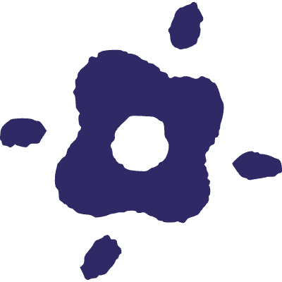 Nature Flowers 3 Element from Inked Shapes Set